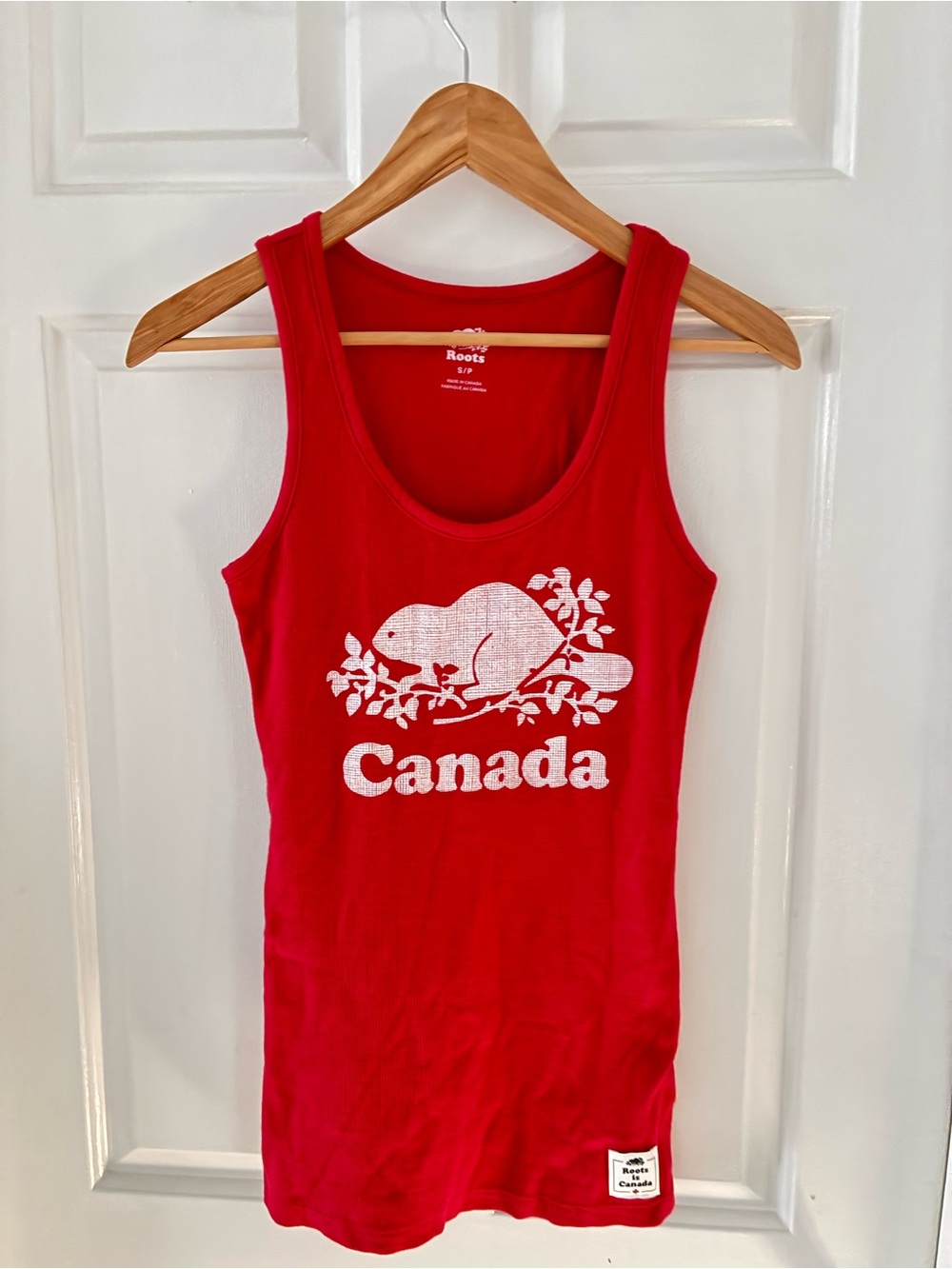 Roots Red Canada Graphic Tank Top